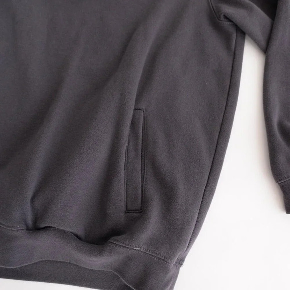 Colosseum Gray Green Embroidered Mi State Spartans Collegiate Half Zip Sweater - Picture 5 of 9